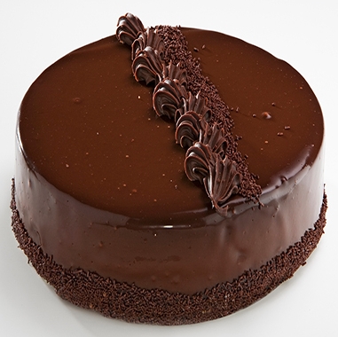 Hediye Edilebilir 2-3 Kişilik Çikolatalı Vitrin Pastası